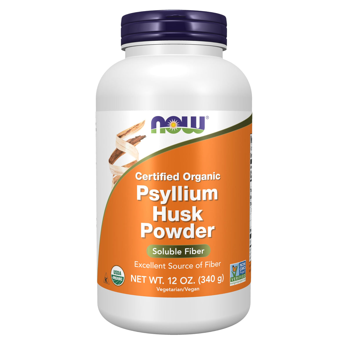 Organic Psyllium Husk Powder 12 oz U3012