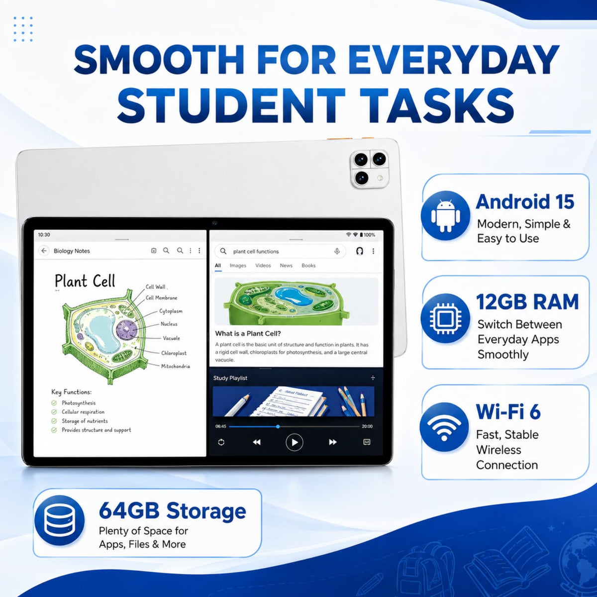 10.1 inch Android Tablet X1265
