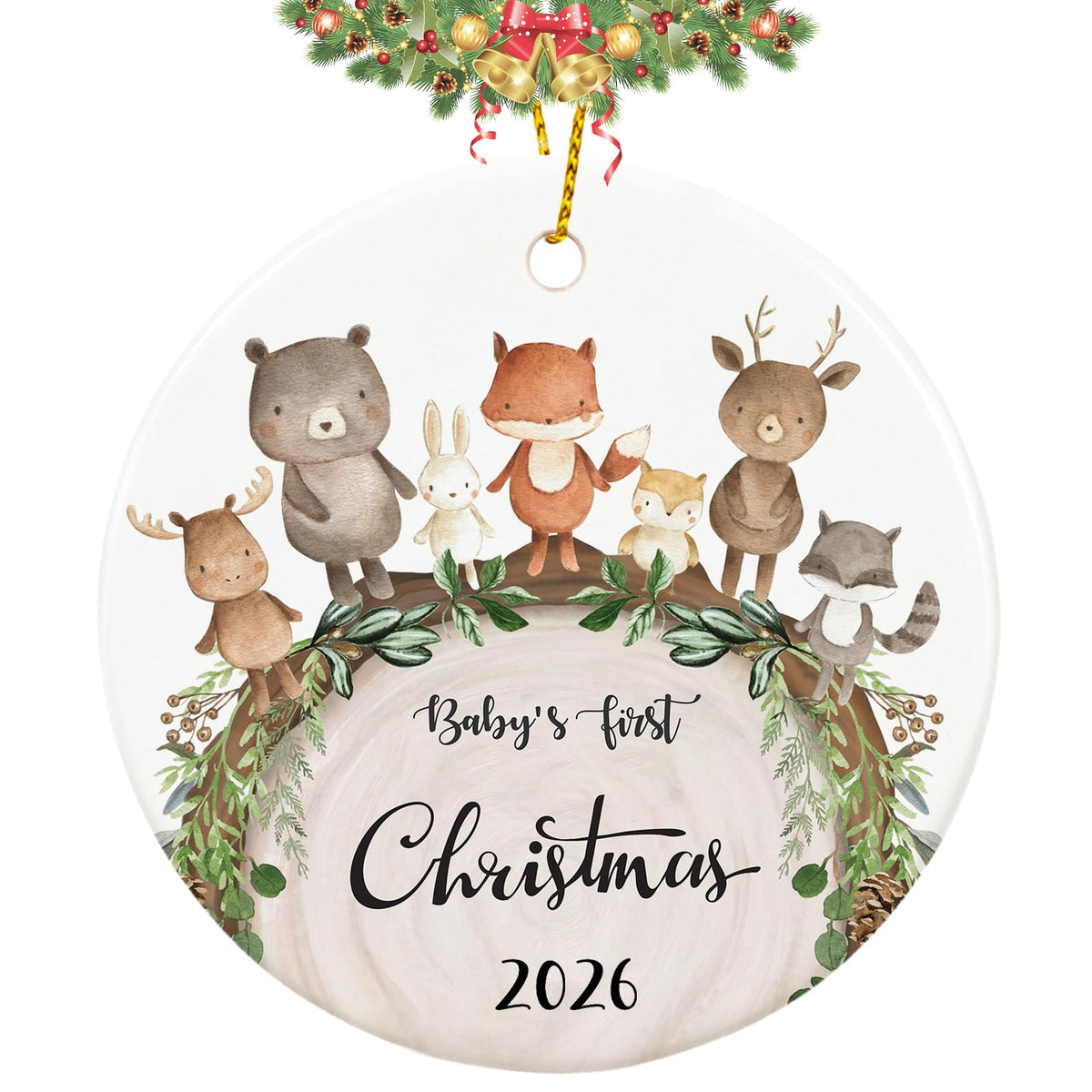 Baby First Christmas Ornament 2026 I152118