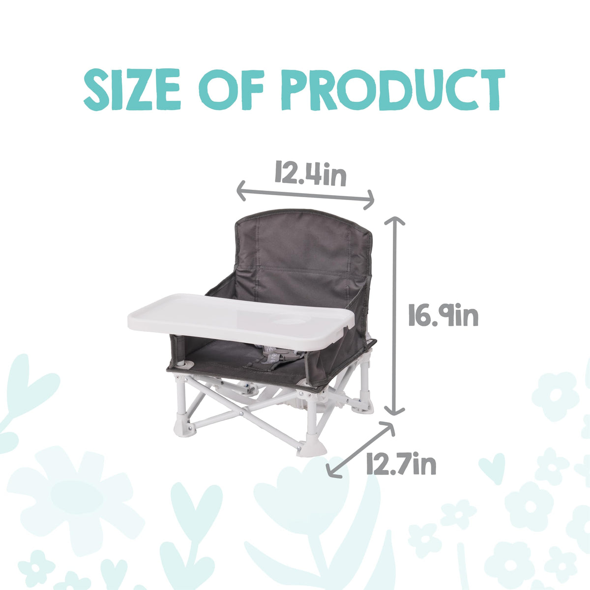 Portable Baby Booster Seat with Tray H4002