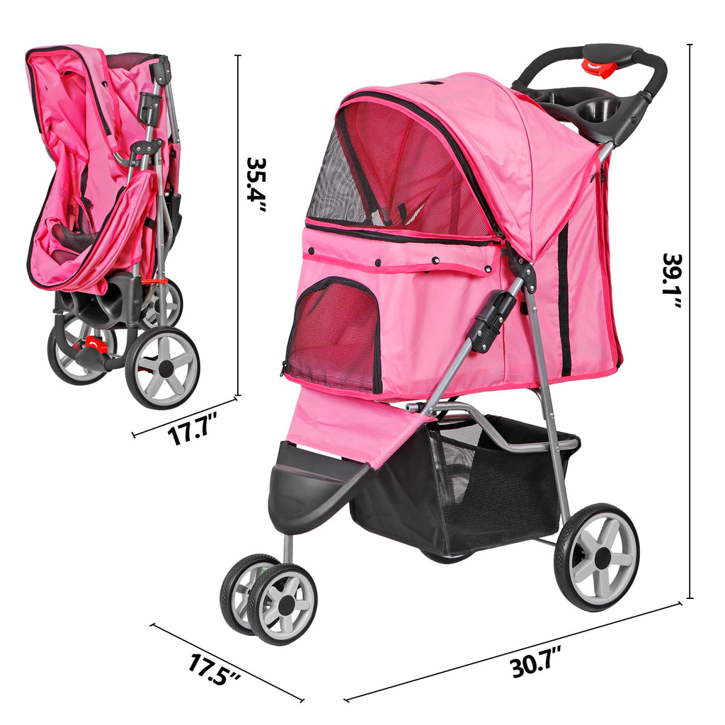 Foldable Pet Stroller Z9634