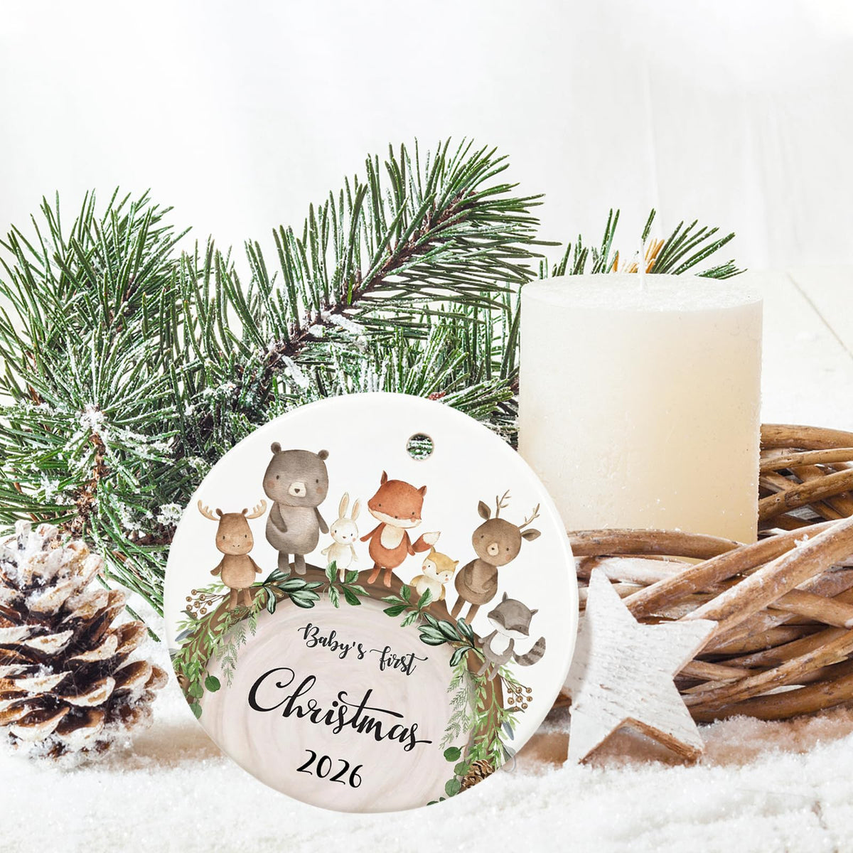 Baby First Christmas Ornament 2026 I152118