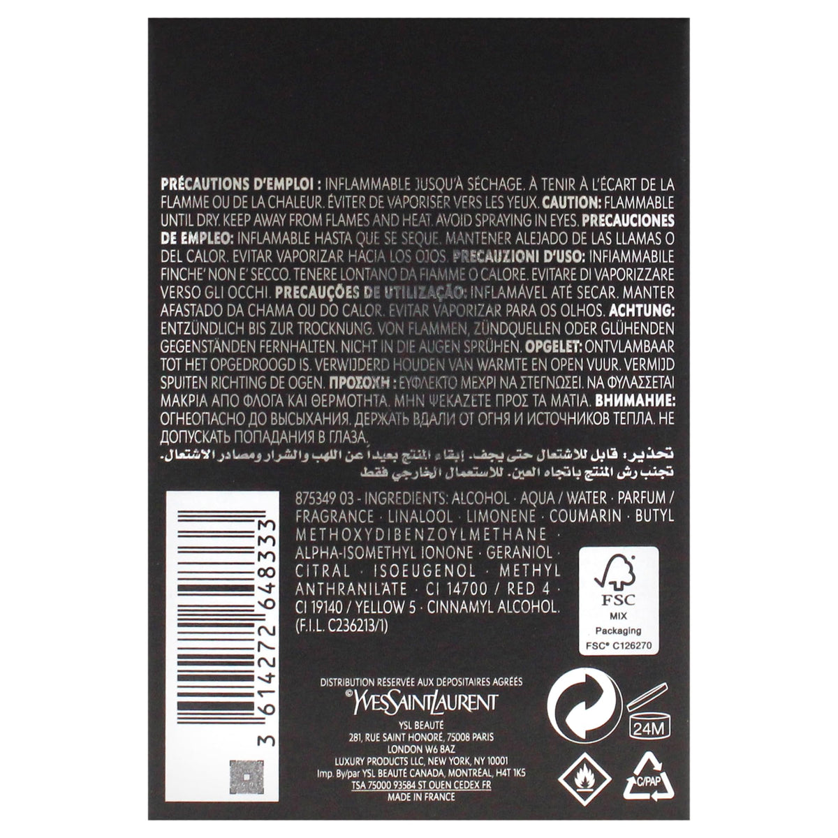 Eau De Parfum Spray 3.3 Ounce H2413