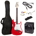 Red Full Size Electric Guitar Kit with 10W Amp & Gig Bag Z26432