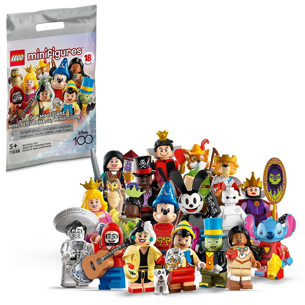 Disney Minifigures 1 of 18 Bags O26893