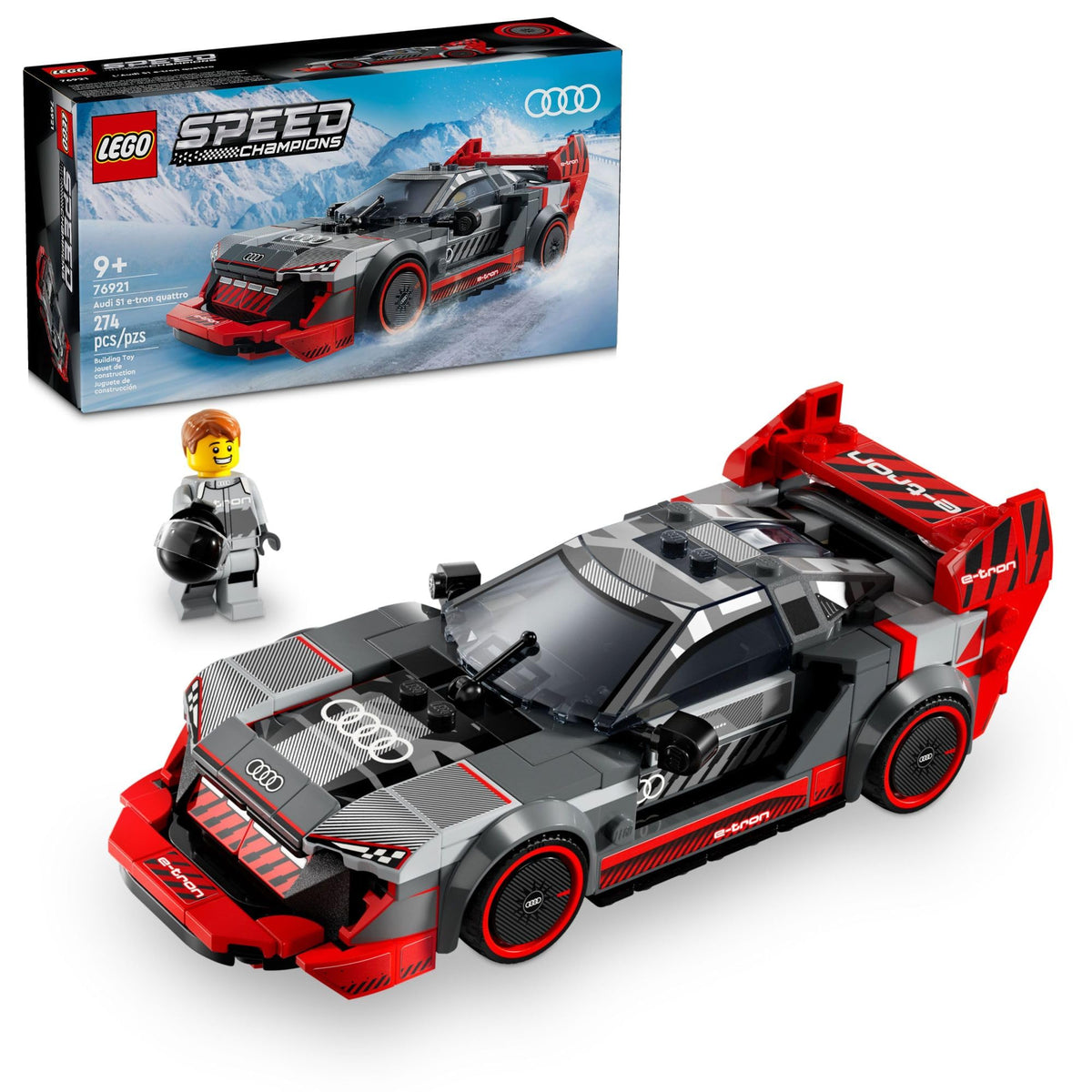 Audi S1 e-tron Quattro Race Car Building Toys N21522