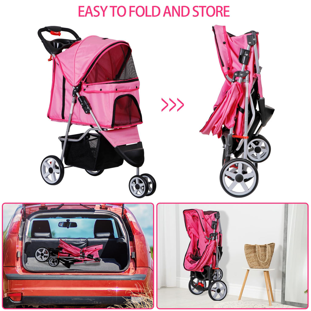 Foldable Pet Stroller Z9634