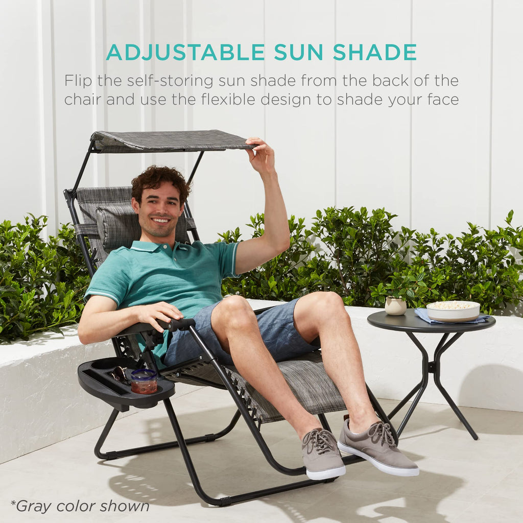 Zero Gravity Chair with Canopy A2088
