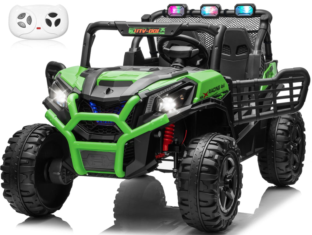 Green 24V 2 Seater Ride on Car T402