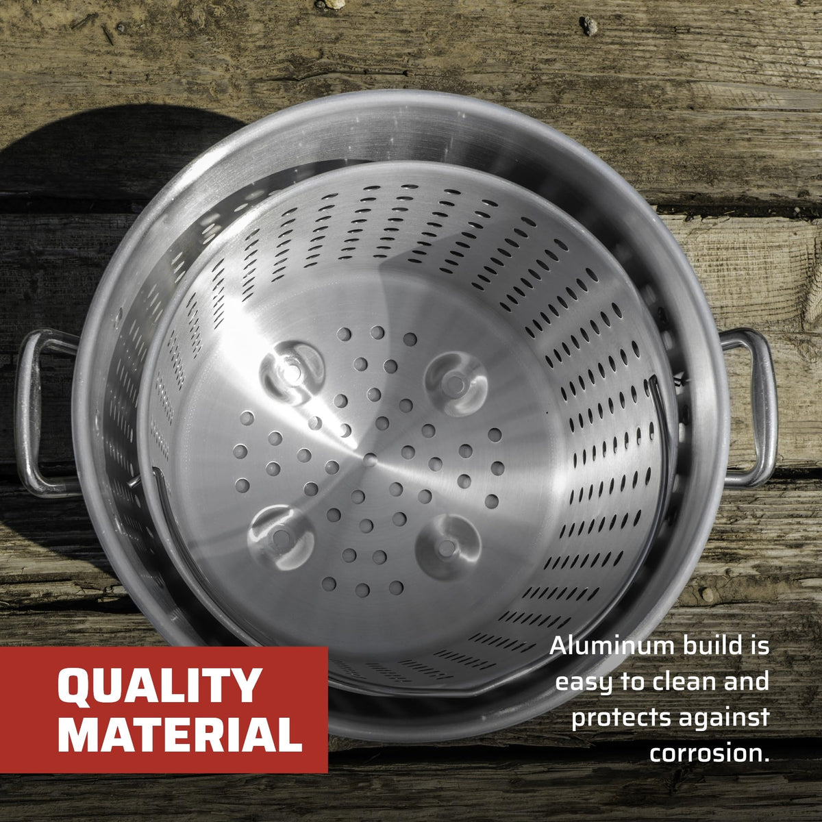 42-Quart Aluminum Pot T839