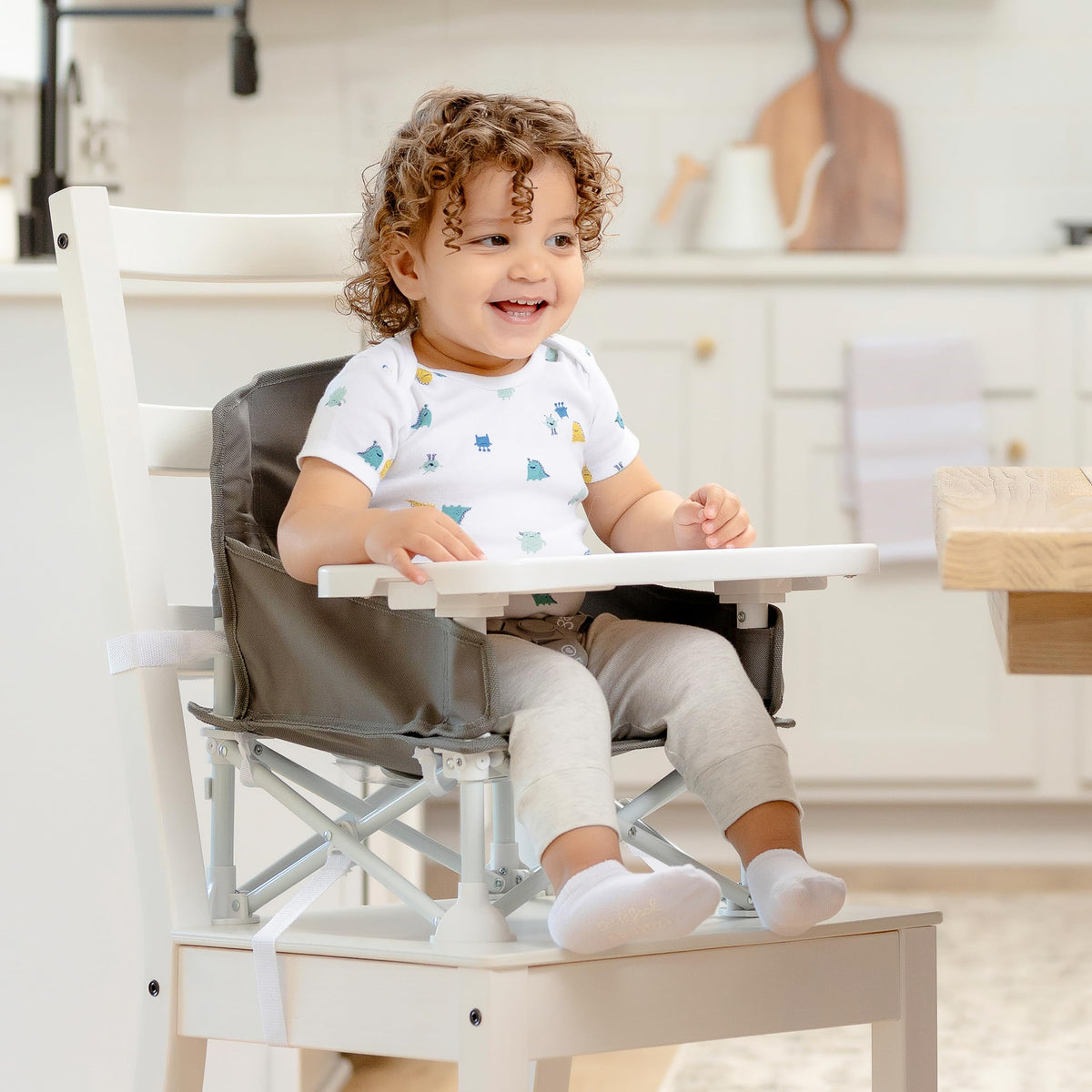 Portable Baby Booster Seat with Tray H4002
