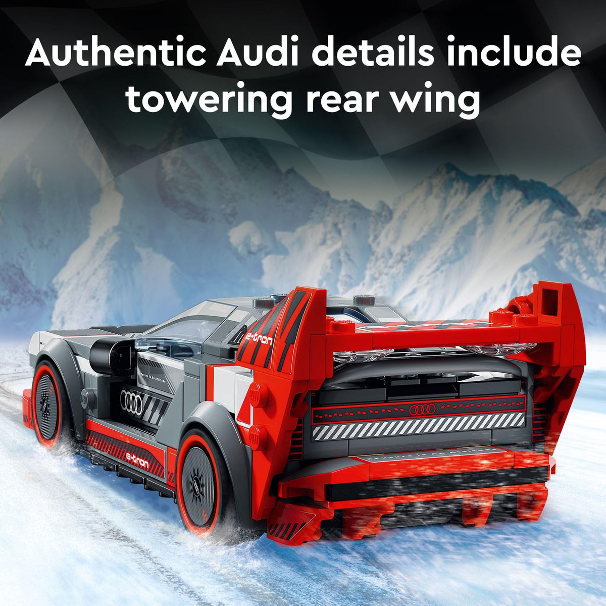 Audi S1 e-tron Quattro Race Car Building Toys N21522