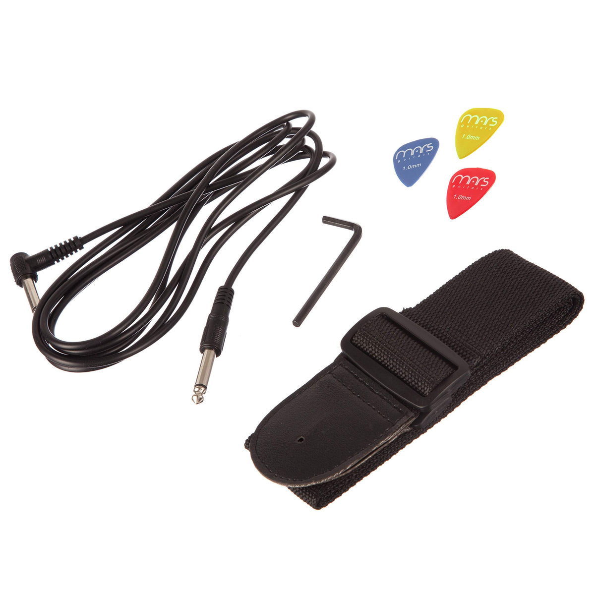 Red Full Size Electric Guitar Kit with 10W Amp & Gig Bag Z26432
