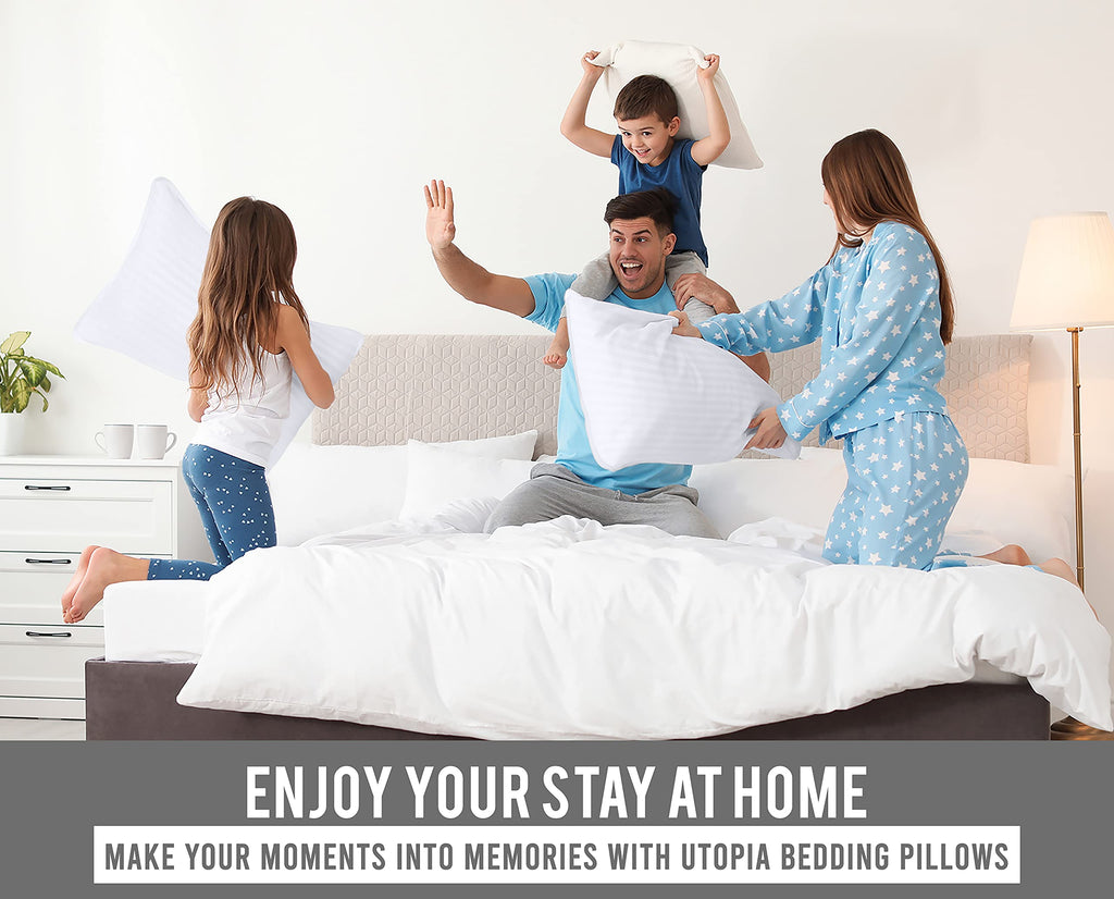 Queen Size Set of 2 Bed Pillows U1882