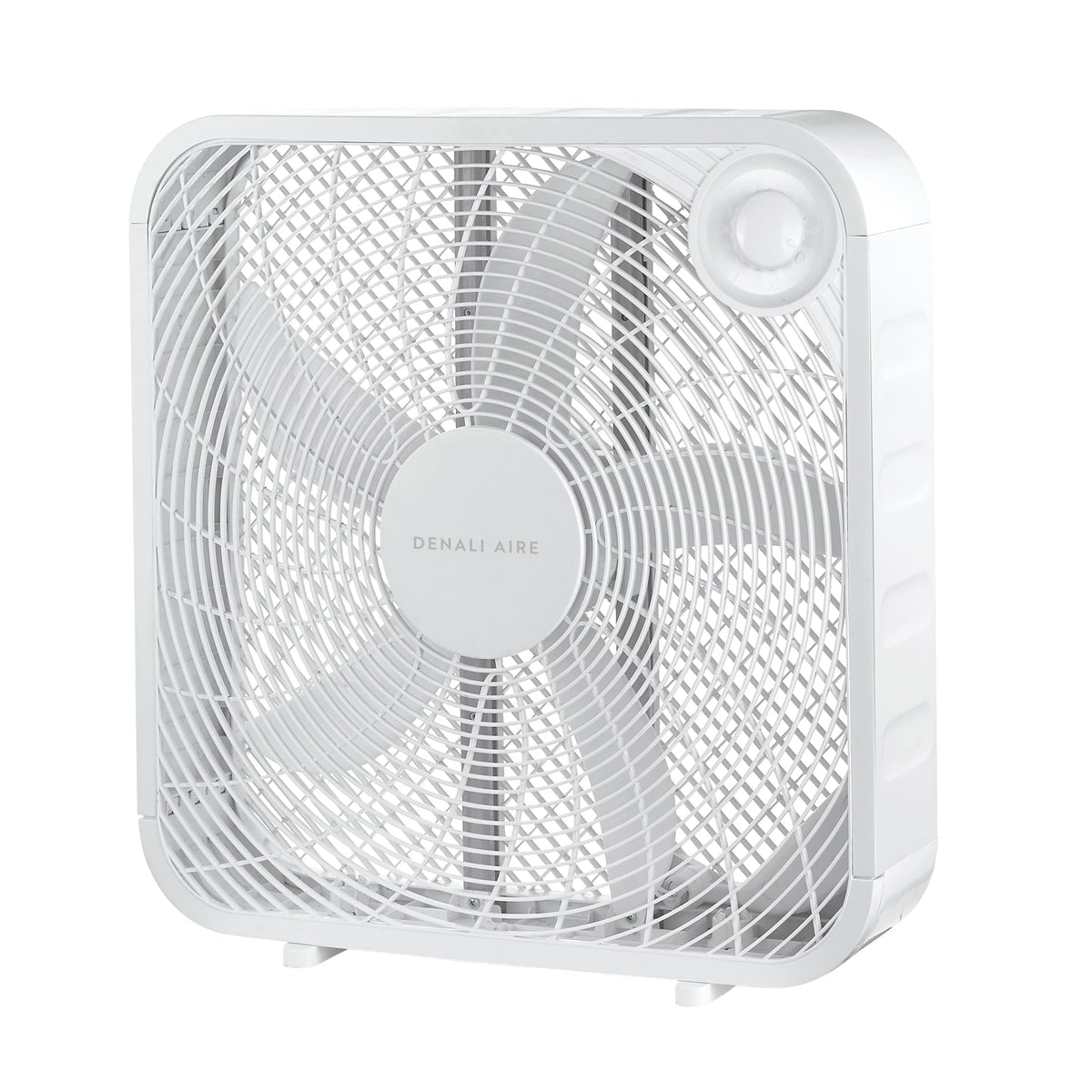20 Inch Box Fan with 3 Speed Settings, White V6897