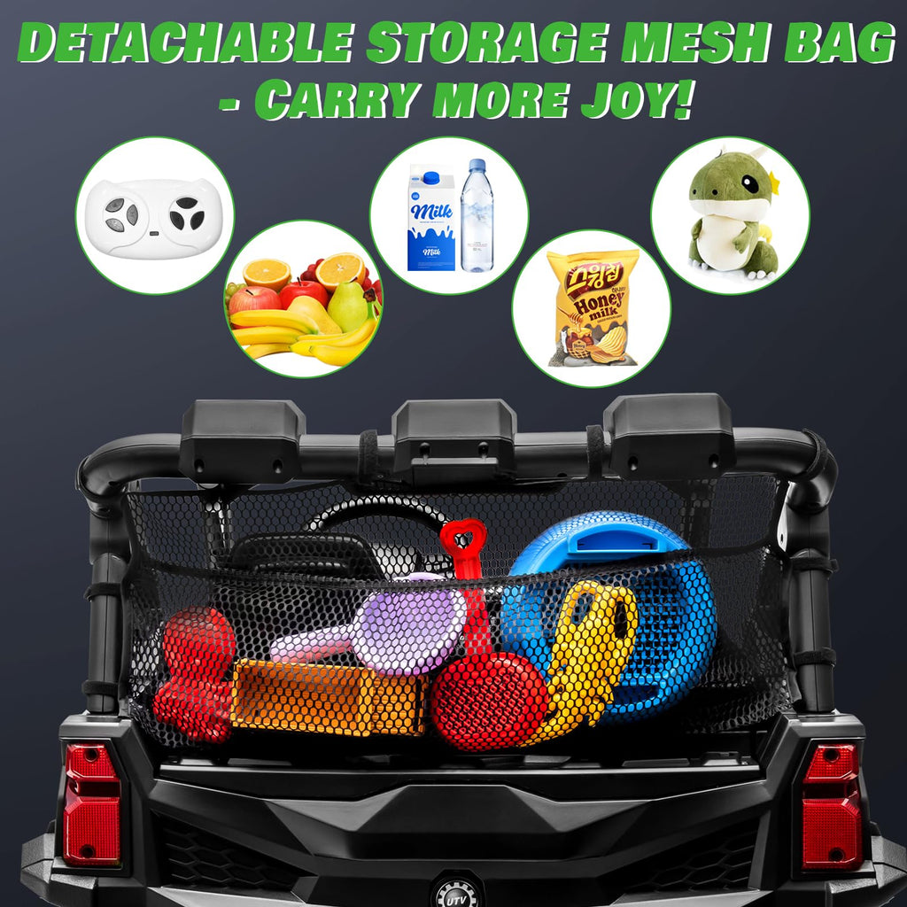 Green 24V 2 Seater Ride on Car T402