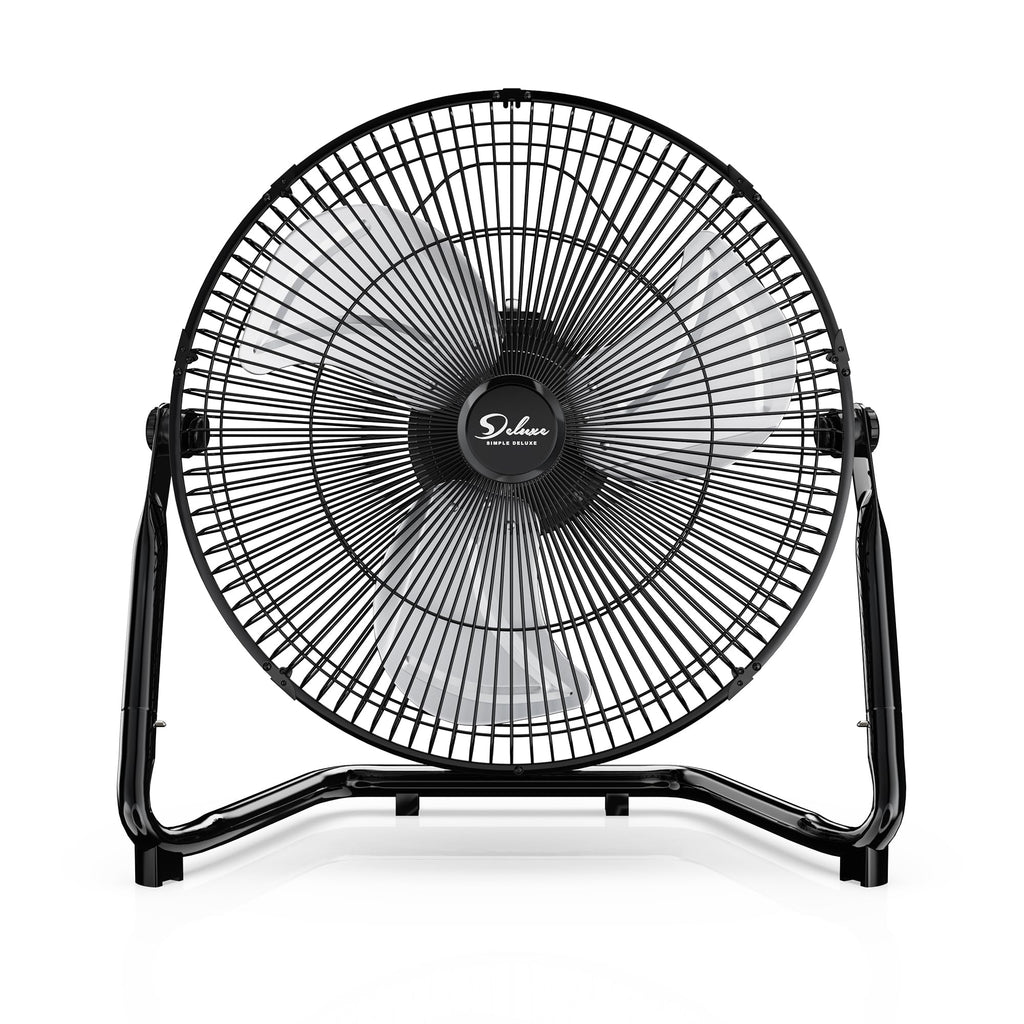 20 Inch 3-Speed Metal Industrial Floor Fans 2-Pack S95472
