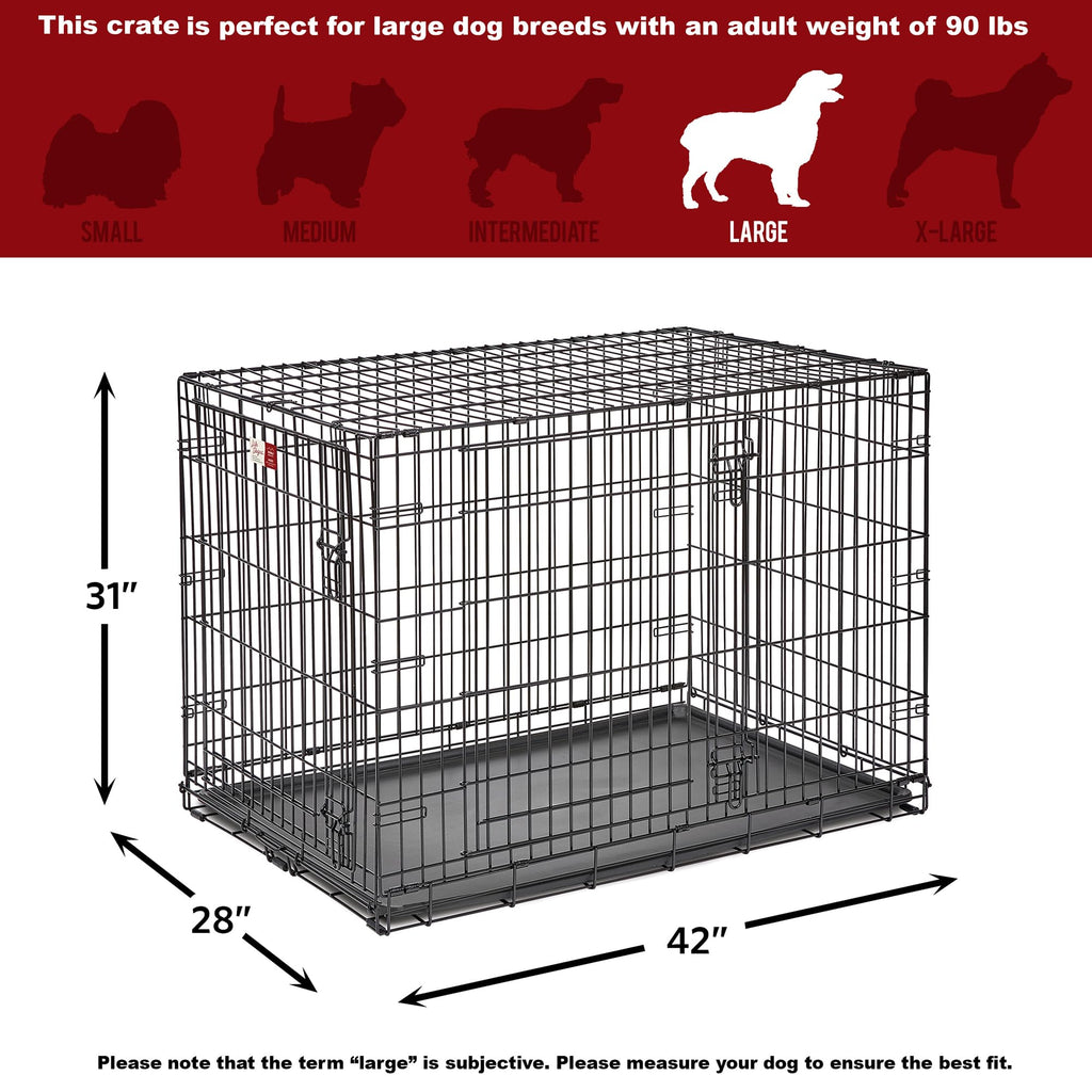 42-Inch Double Door Crate X509