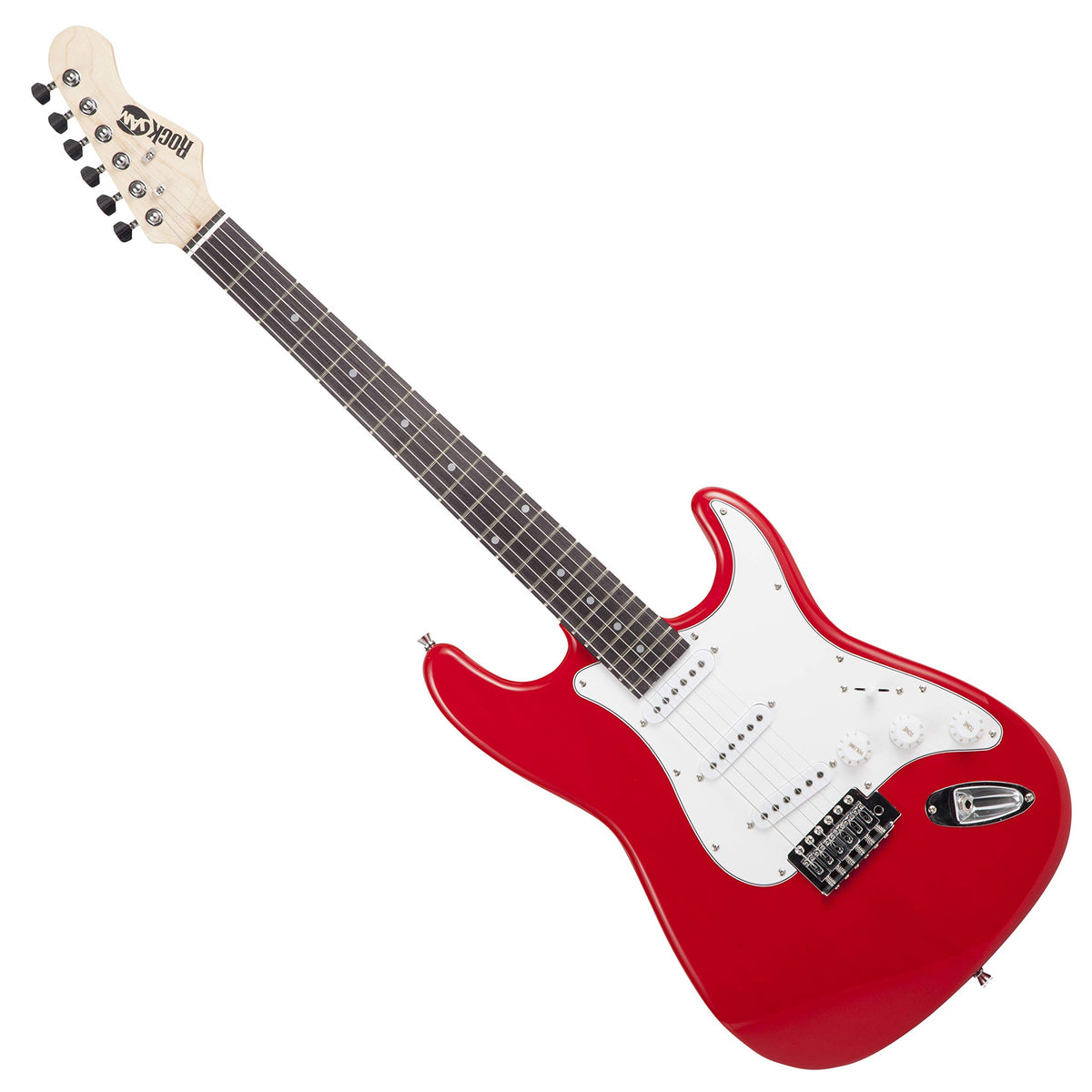 Red Full Size Electric Guitar Kit with 10W Amp & Gig Bag Z26432