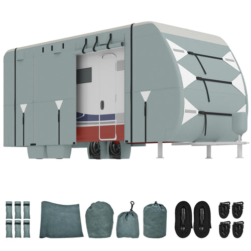 20-22FT Waterproof Rip-Stop Travel Trailer Cover Y495145