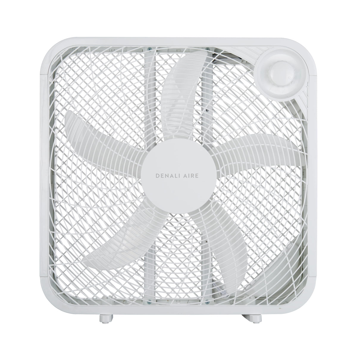 20 Inch Box Fan with 3 Speed Settings, White V6897