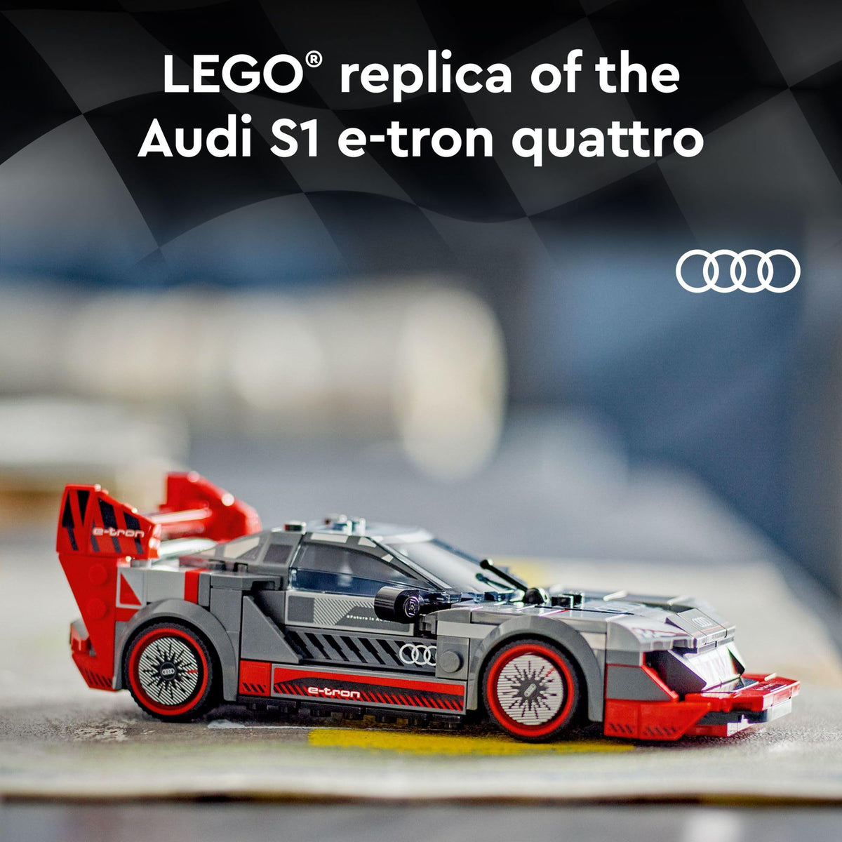 Audi S1 e-tron Quattro Race Car Building Toys N21522