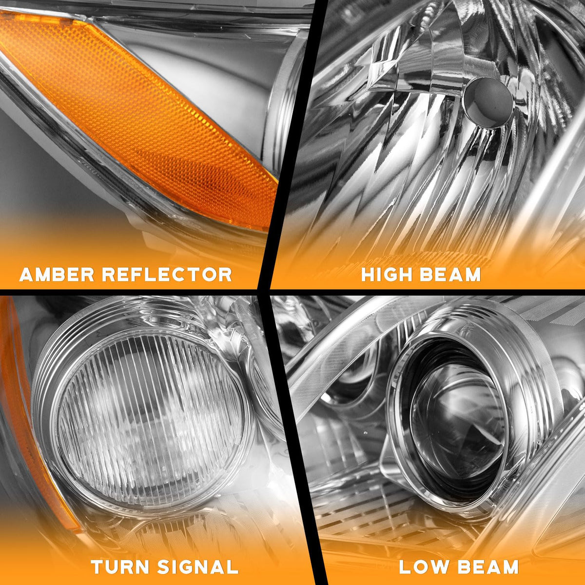 Anti-Fogging Headlights Assembly for Toyota Camry B62846