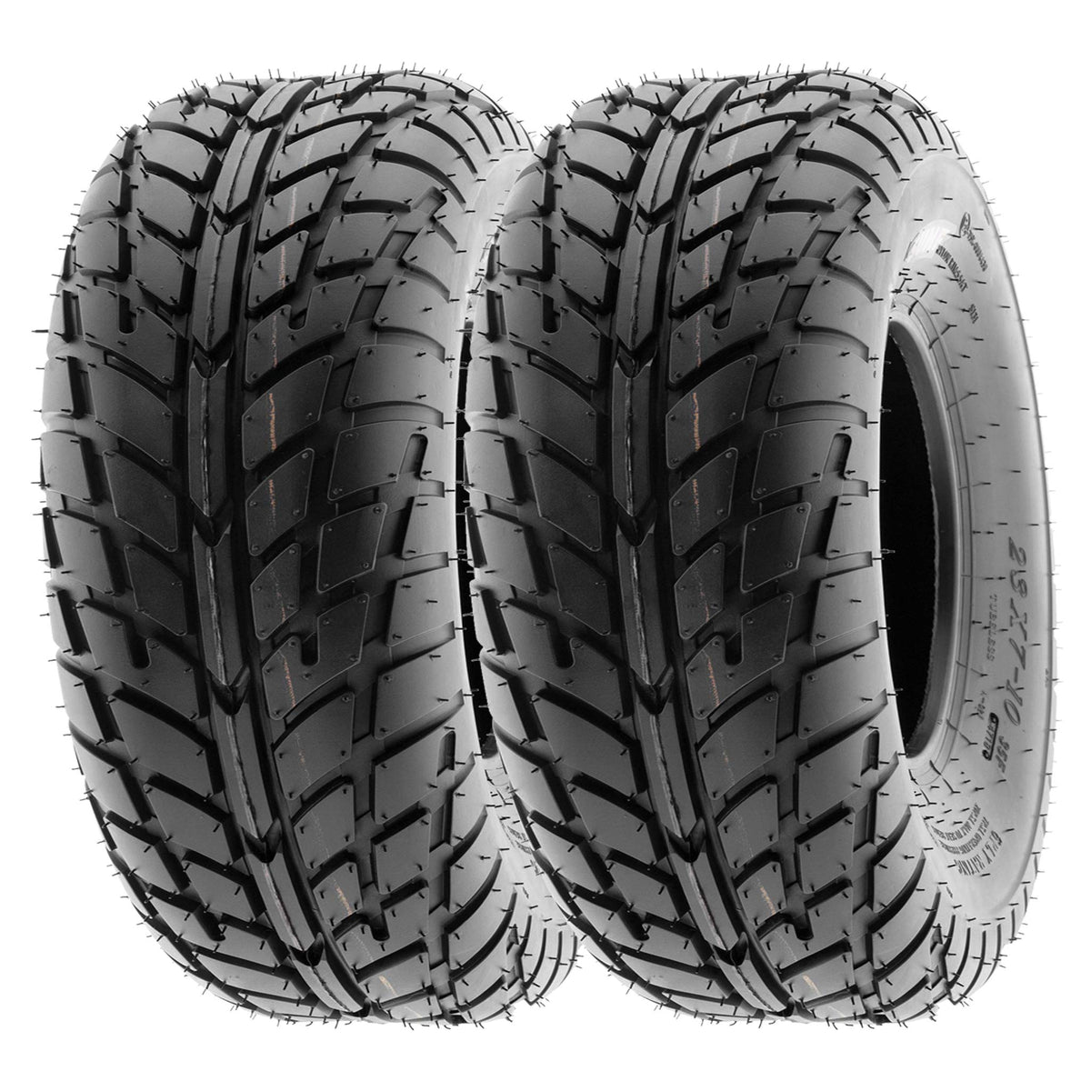 19x6-10 ATV UTV Tire 6 PR Pair of 2 J195124