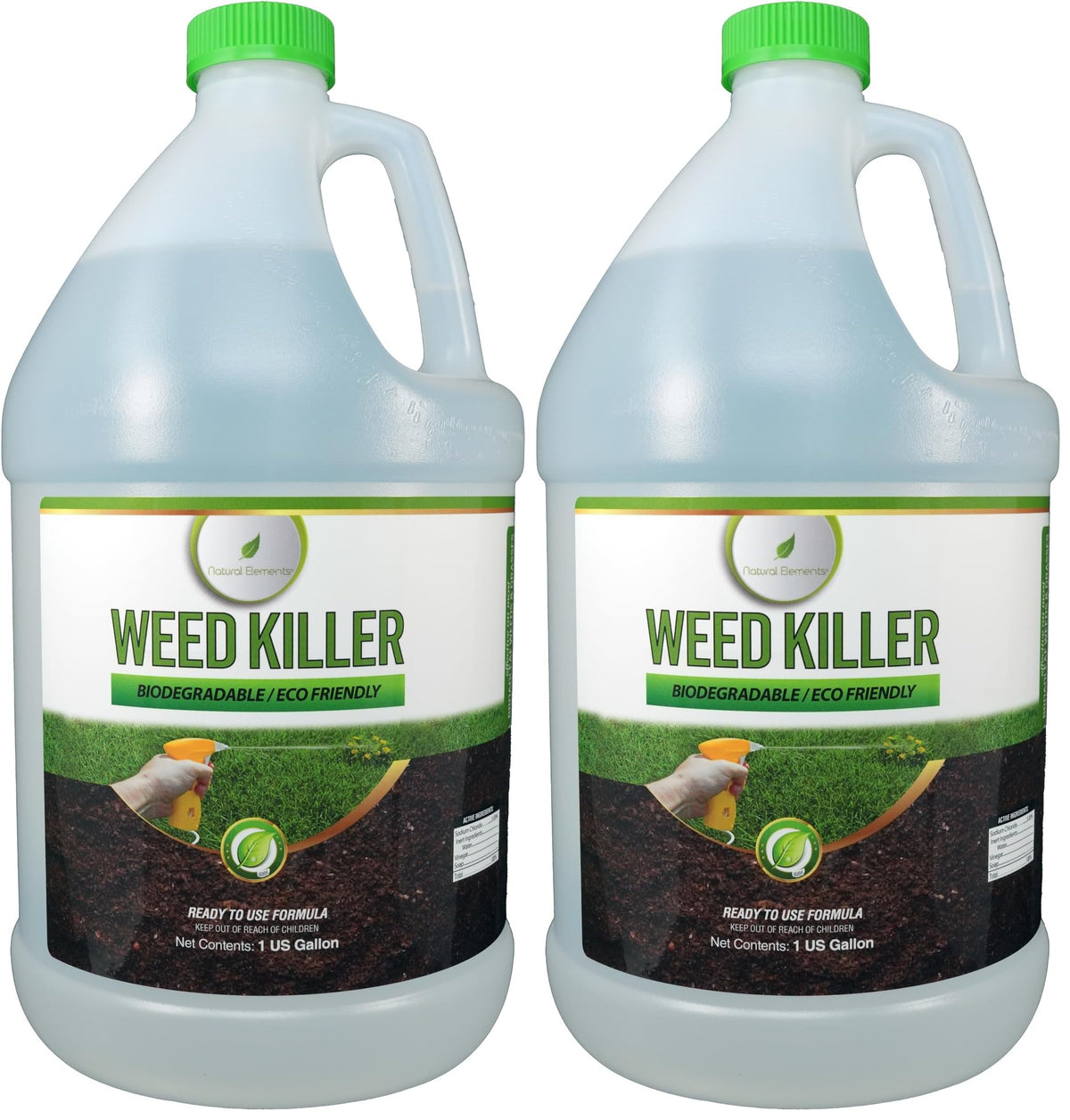 Natural Weed Killer 1 Gallon Pack of 2 L5741