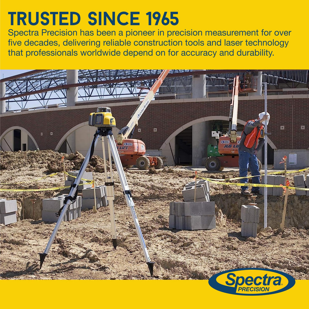 Rotary Laser Level Kit with Tripod & Rod Q8236
