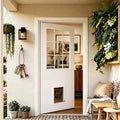 36" x 80" Front Door Slab with Prehung Door Jamb W218406