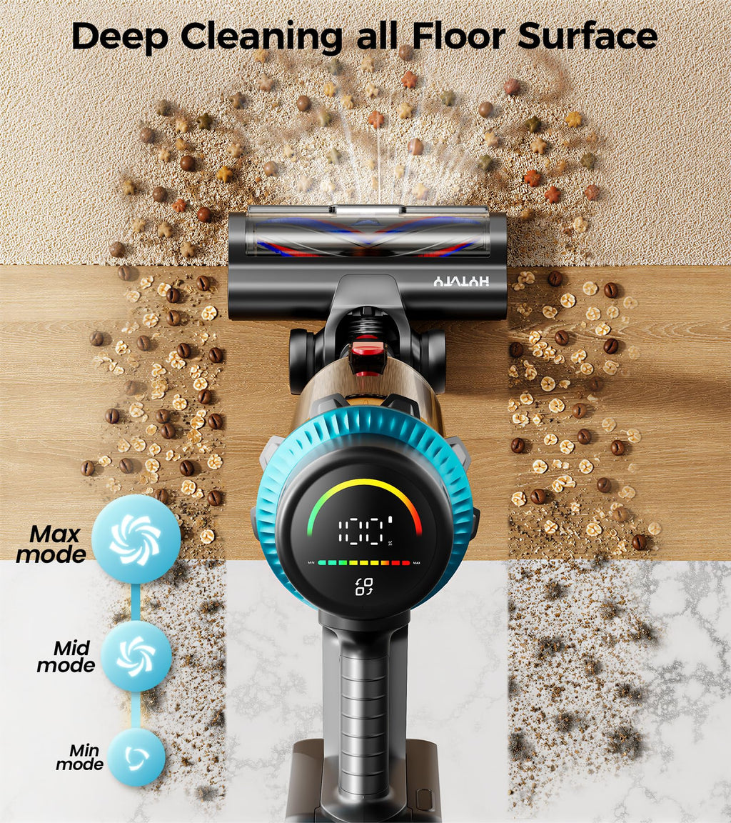 650W 60Kpa 70 Mins Cordless Stick Vacuum Cleaner E71282