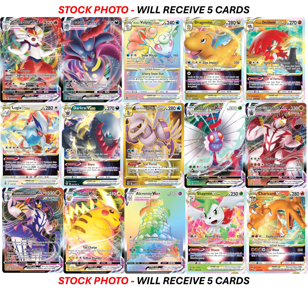 Pokemon Card VMAX VSTAR Bundle M6252