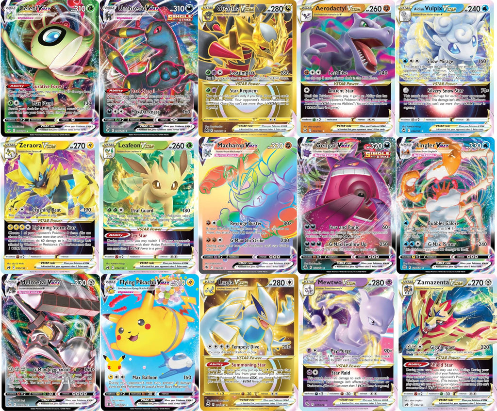 Pokemon Card VMAX VSTAR Bundle M6252