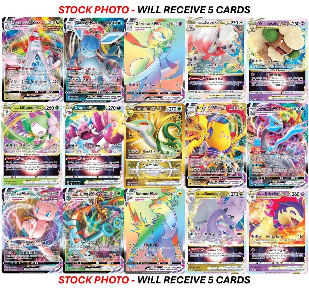 Pokemon Card VMAX VSTAR Bundle M6252